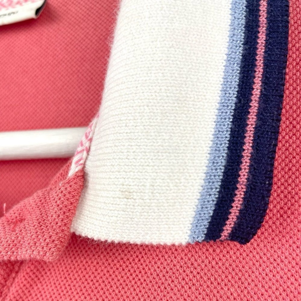 FENDI Pink And Blue Check FF Polo Dress Size 10 - Picture 7 of 10